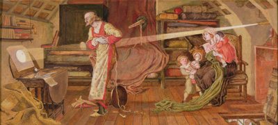 Crabtree Watching the Transit of Venus in 1639 by Ford Madox Brown