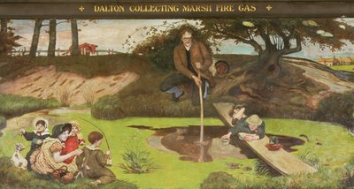 Dalton Collecting Marsh Fire Gas by Ford Madox Brown