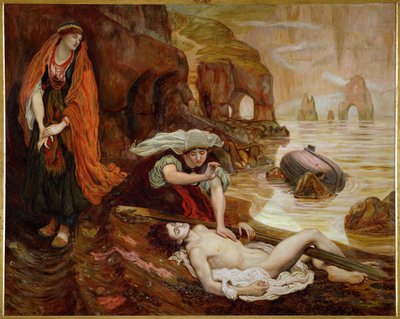 Haydee Discovering the Body of Don Juan by Ford Madox Brown