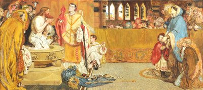 The Baptism of St Edwin by Ford Madox Brown
