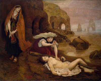 The Finding of Don Juan by Haidee by Ford Madox Brown