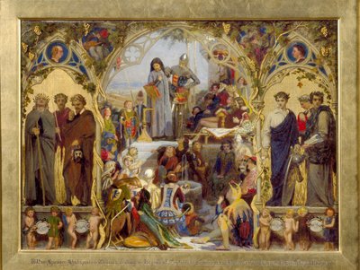 The Seeds and Fruits of English Poetry, 1845-1853 by Ford Madox Brown