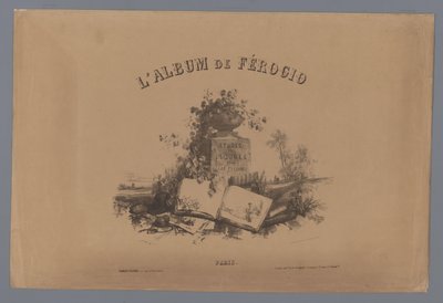 Cover for: Studies of Figures in a Landscape by Fortuné Ferogio