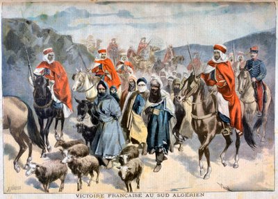 French Victory in Southern Algeria, 1897 by Fortuné Méaulle