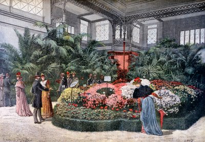 Horticulture exposition, Cours La Reine, Paris, 1892 by Fortuné Méaulle