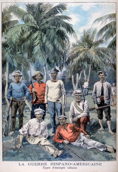 Insurgent Cubans During the Spanish-American War by Fortuné Méaulle