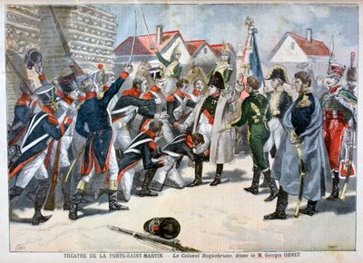 Le Colonel Roquebrune, a Drama by Georges Ohnet, 1897 by Fortuné Méaulle