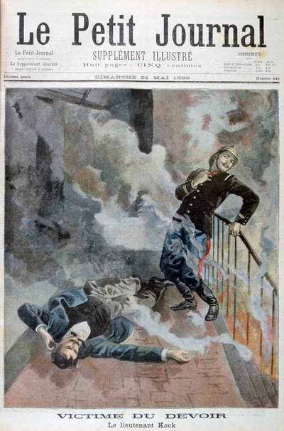 Lieutenant Kock, a Victim of His Duty by Fortuné Méaulle