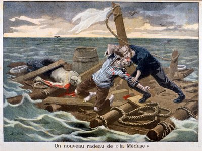 The New Raft of the Medusa by Fortuné Méaulle