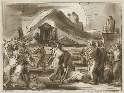 An Allegory of Truth and Falsehood (verso) by Fortunato Duranti