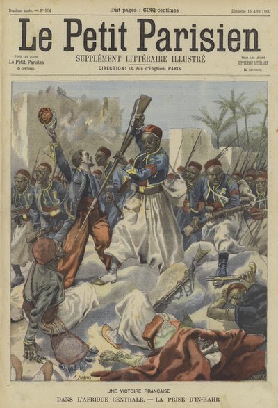 A French Victory in Central Africa by Fortune Louis Meaulle