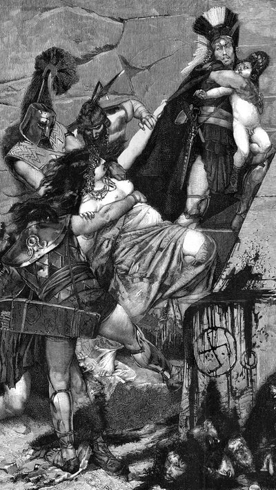 Andromaque (detail) by Fortune Louis Meaulle