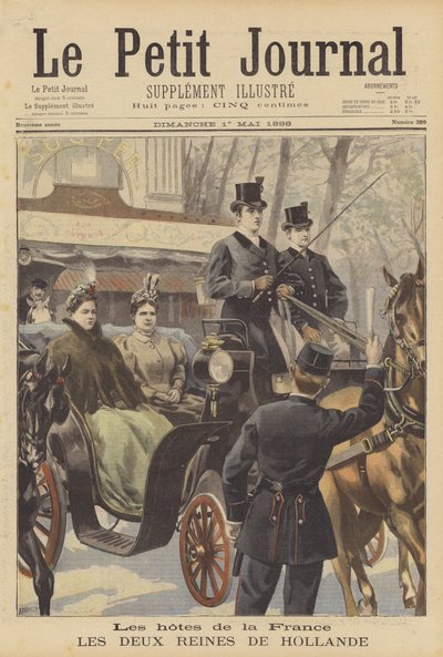 Guests of France: The Two Queens of the Netherlands by Fortune Louis Meaulle