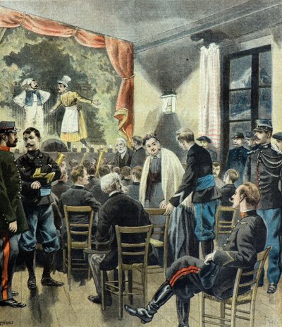 Theatre to the Armies, Performance by Alpine Hunters by Fortune Louis Meaulle