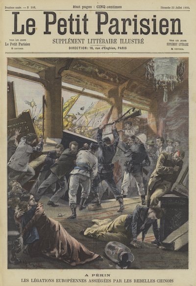 The Boxer Rebellion: Siege of the Foreign Legations in Beijing by Fortune Louis Meaulle