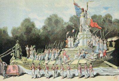 Chariot of the Triumph of the Republic at the National Festival, 22nd September 1892, from 