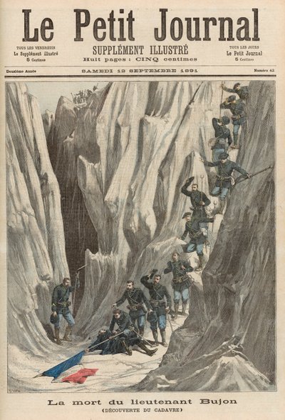 The Death of Lieutenant Bujon: The Discovery of His Body by Fortune Louis Meaulle and Henri Meyer