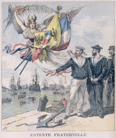 The Franco-Russian Entente, Illustration from 