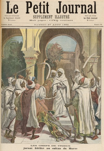 The Tribal Chiefs Swearing Fidelity to the Sultan of Morocco, from 