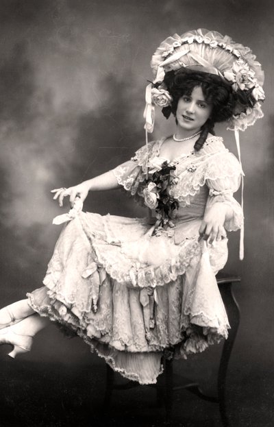 Fanny Dango, singer and dancer by Foulsham and Banfield