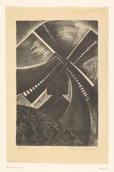 And Below Were the People by Fré Cohen (signed by artist)