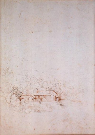 A Farm among Trees (verso) by Fra Bartolomeo