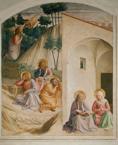 Cella 34: Christ Prays in Gethsemane by Fra (c.1387-1455) Angelico