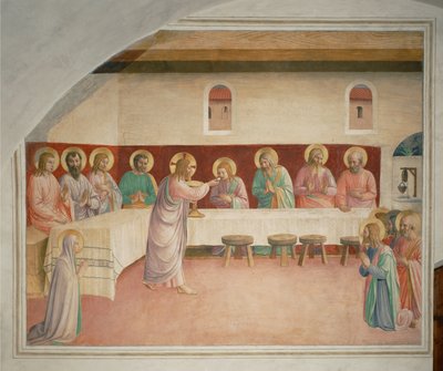 Cella 35: The Last Supper by Fra (c.1387-1455) Angelico