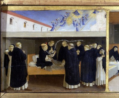 The death of Saint Dominica (1221) - (detail) of the 