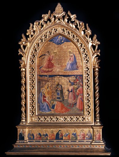 Annunciation and Adoration of the Magi by Fra  Angelico