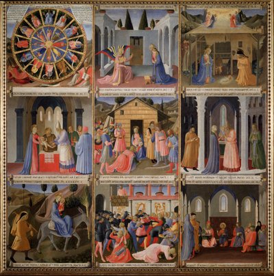 Armadio degli Argenti: Life of Christ by Fra  Angelico