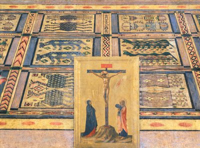 Crucifixion (detail of the San Marco Altarpiece) by Fra  Angelico
