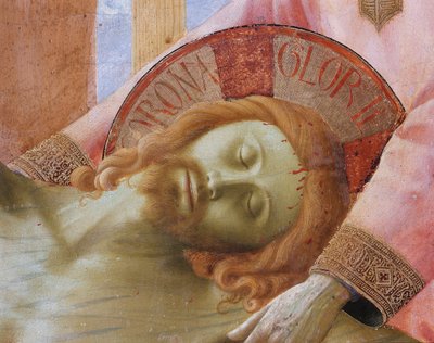 Descent from the Cross, or Altarpiece of the Holy Trinity by Fra  Angelico