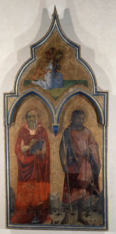 Door of the Tabernacle of the Holy Trinity by Fra  Angelico