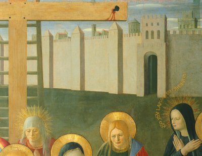 Inset Depicting the Mourning of Christ, Panel from the Armadio degli Argenti (Silver Chest) with the Life of Jesus by Fra (c.1387 1455) Angelico