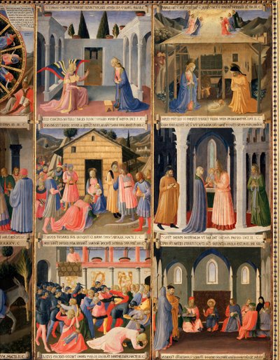 Life of Christ, Armadio degli Argenti by Fra  Angelico