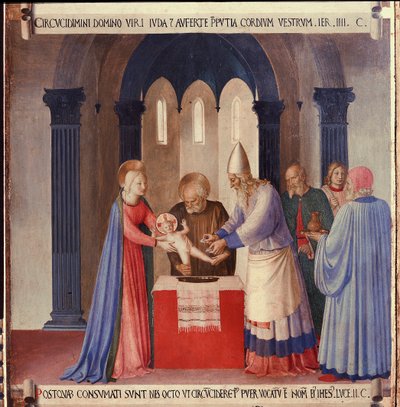 Life of Christ: The Circumcision by Fra  Angelico