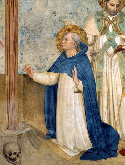 Saint Dominic (detail) by Fra  Angelico