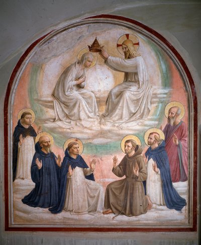 The Coronation of the Virgin by Fra  Angelico