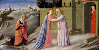 The Visitation (altarpiece), painting by Fra Angelico, c.1440 by Fra  Angelico