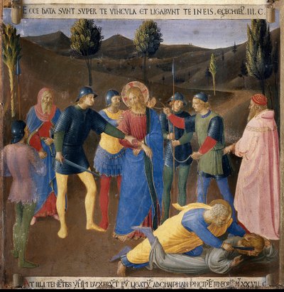 The Arrest of Jesus by Fra  Angelico