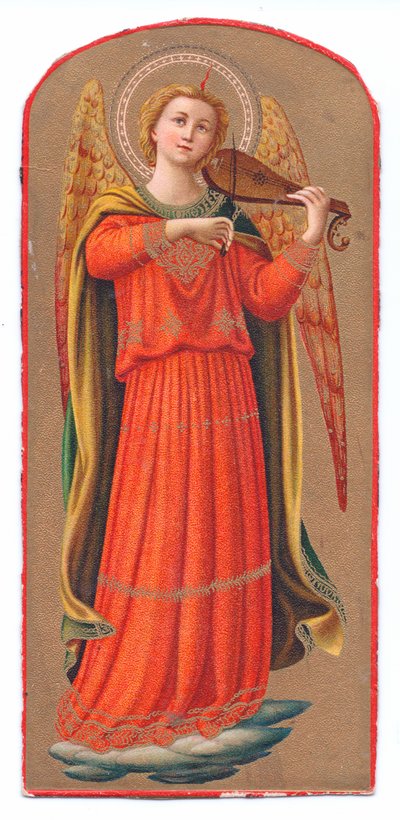 Angel Playing a Violin, c.1910 by Fra Angelico