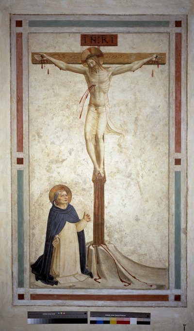 Crucifixion with Saint Dominic by Fra Angelico