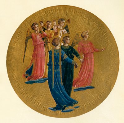 Detail (Coronation of the Virgin) by Fra Angelico