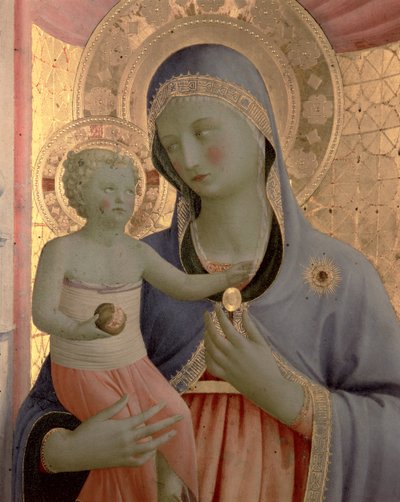 Annalena Altarpiece (detail) by Fra Angelico
