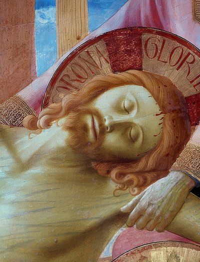 Descent from the Cross (detail) by Fra Angelico