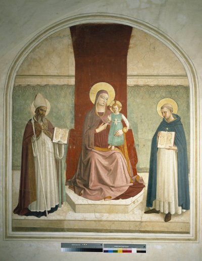 Madonna and Child with Saint Francis and Saint Zenobius by Fra Angelico