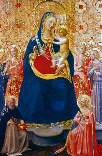 Madonna and Child with Saints by Fra Angelico