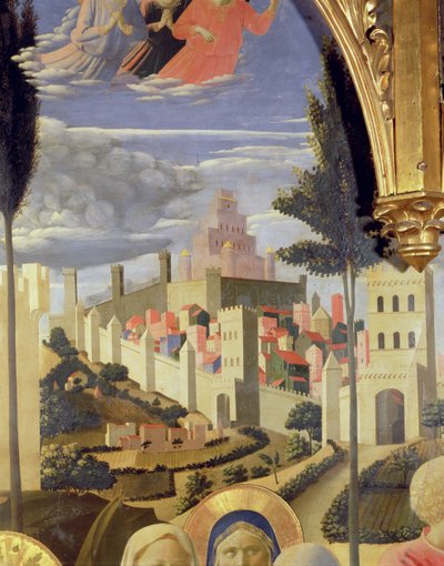 Santa Trinita Altarpiece (detail) by Fra Angelico