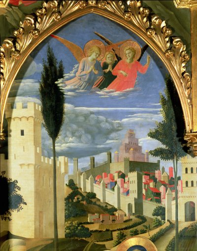 Santa Trinita Altarpiece (detail) by Fra Angelico
